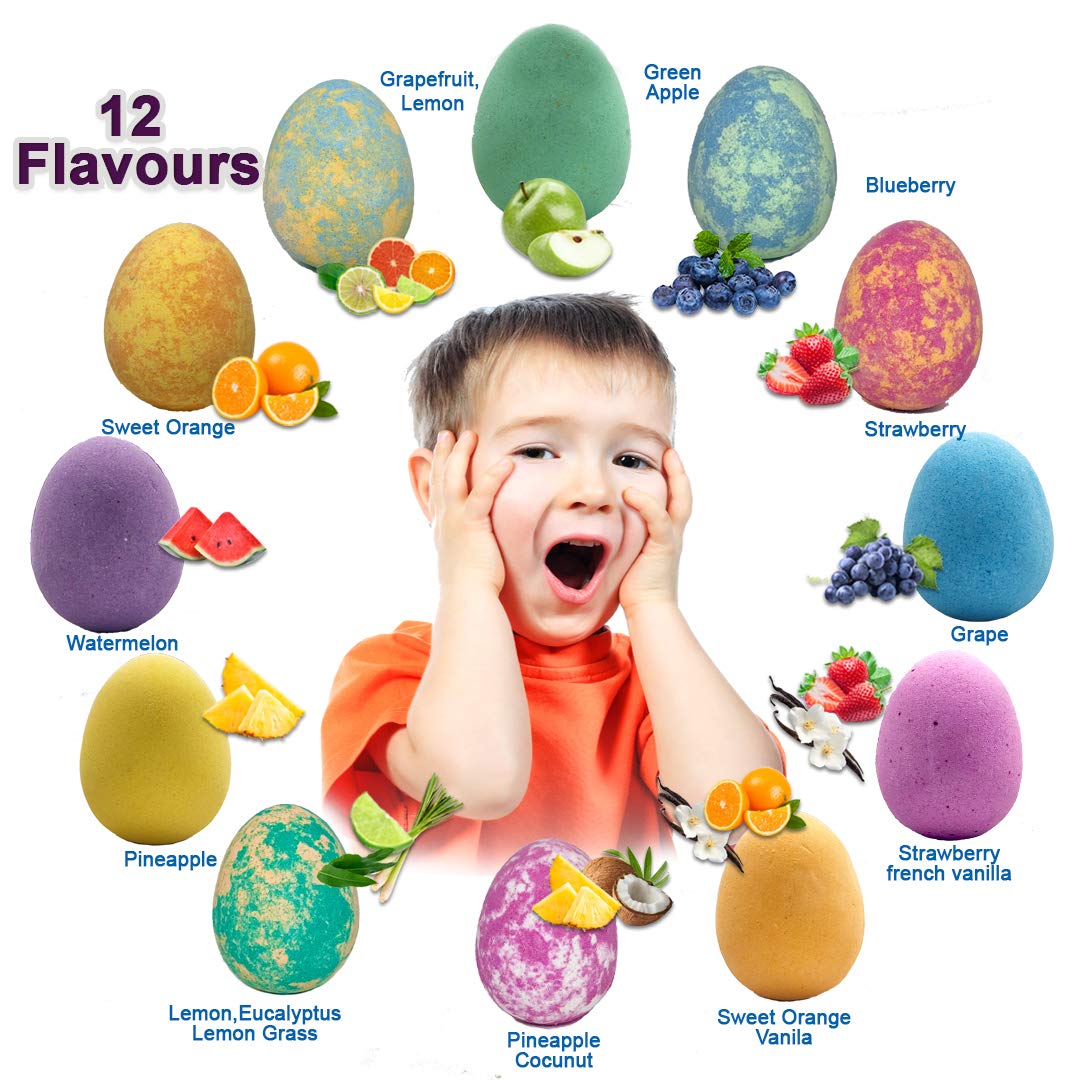 Mineral Me California individually wrapped bombs ideal for Easter baskets