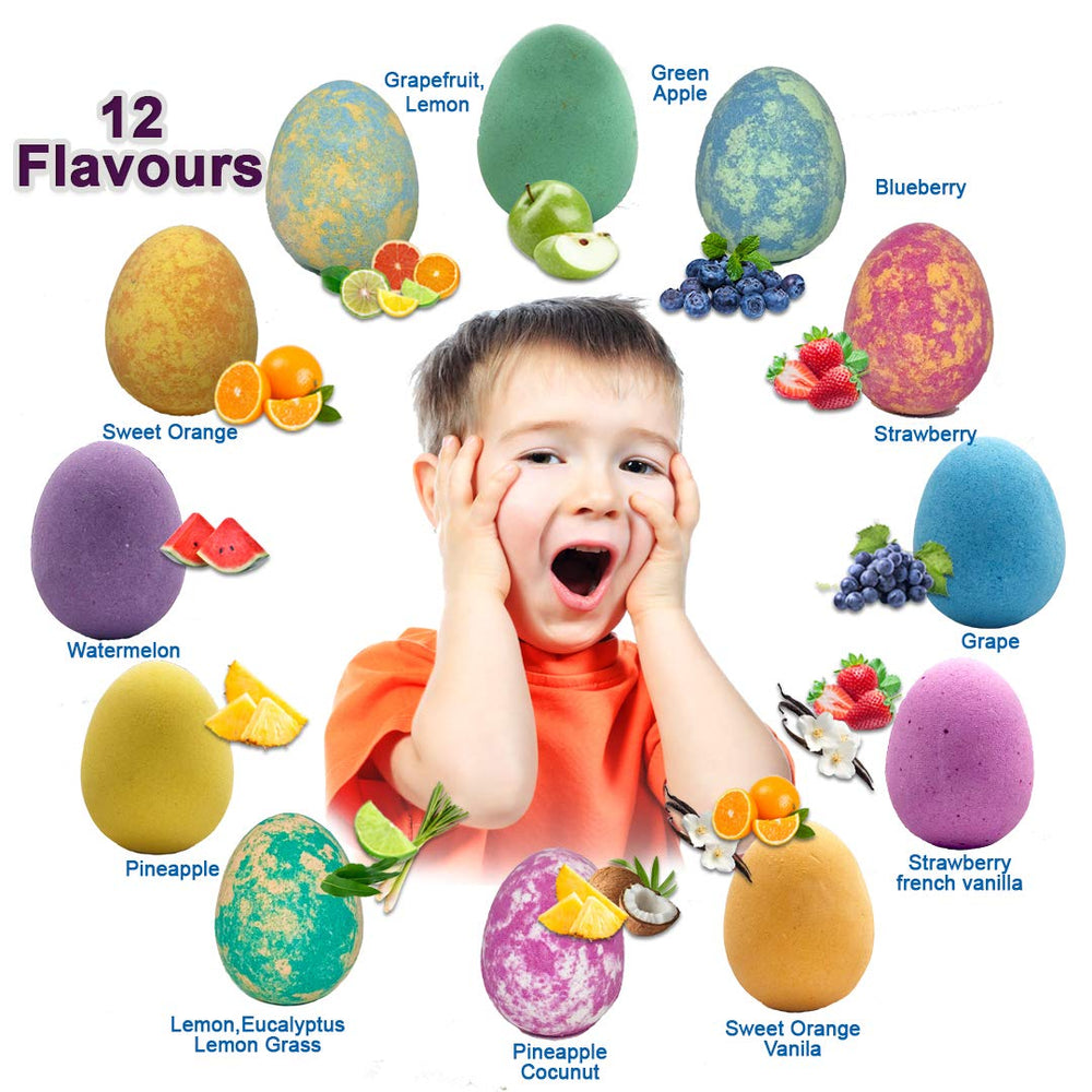 Mineral Me California individually wrapped bombs ideal for Easter baskets