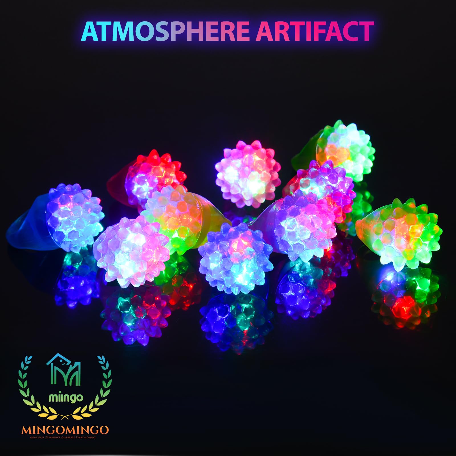 MINGOMINGO three-mode LED lights offer steady, pulse, and color options.
