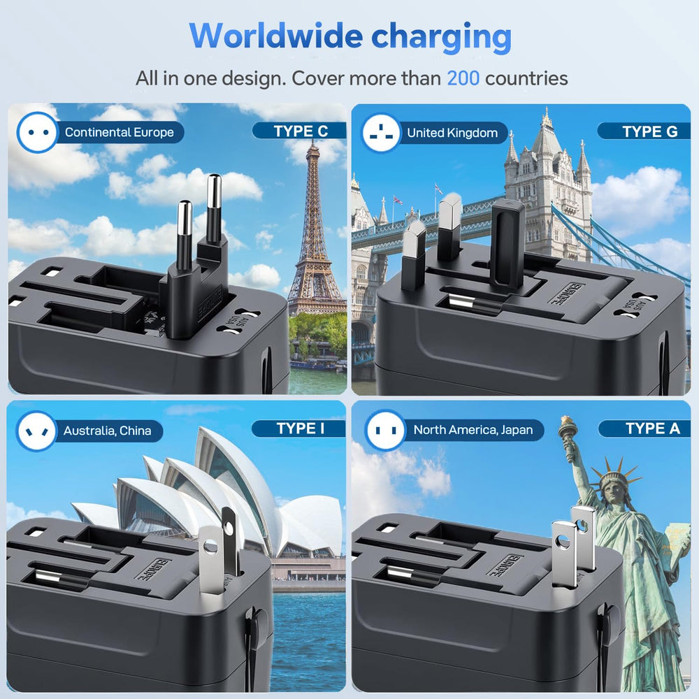 MINGTONG GaN USB-C port enables fast PD 3.0 charging.