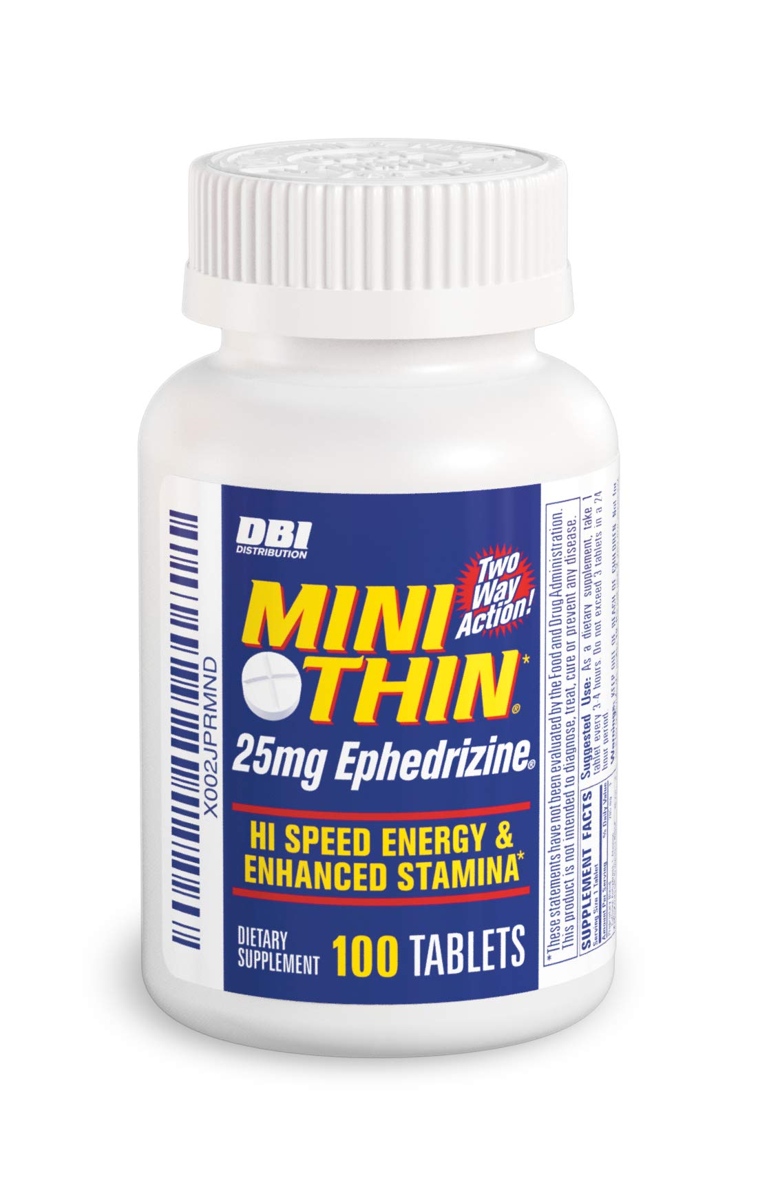 Mini Thin two-way energy tablets on display for quick focus.