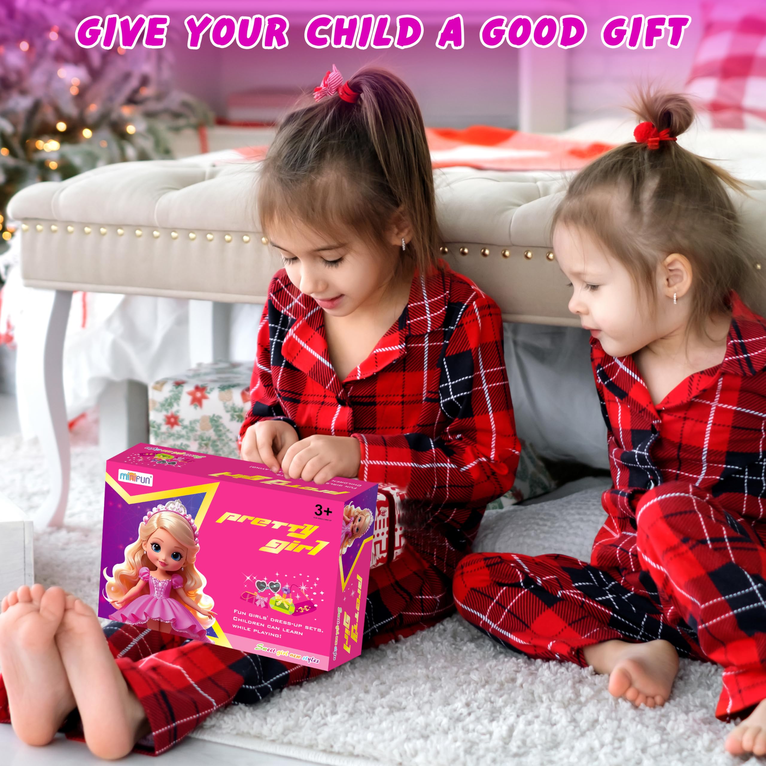 MINIFUN ideal gift for girls aged 3-12 during birthdays and holidays.