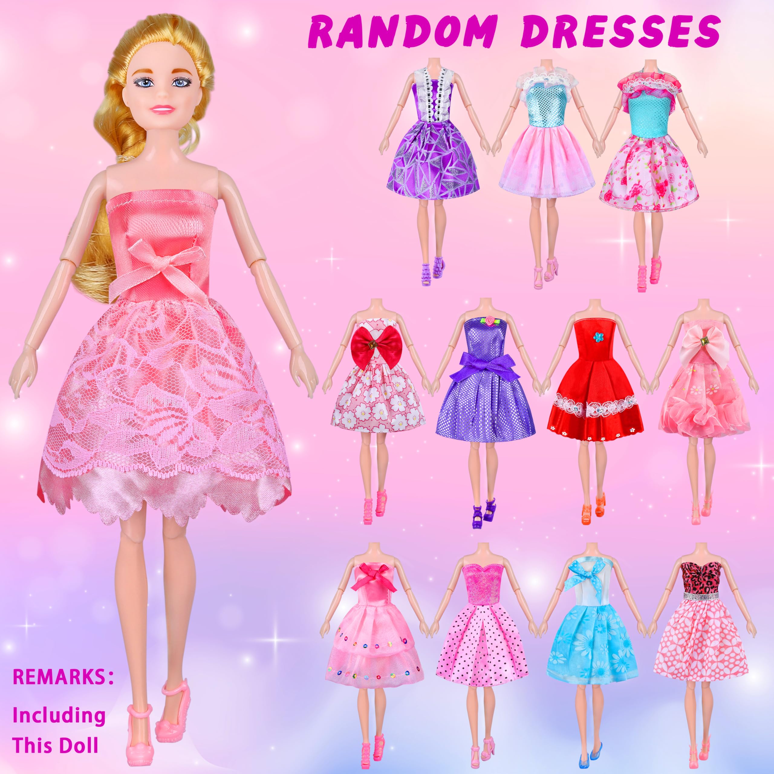 MINIFUN Velcro-dress outfits for quick, mess-free styling.