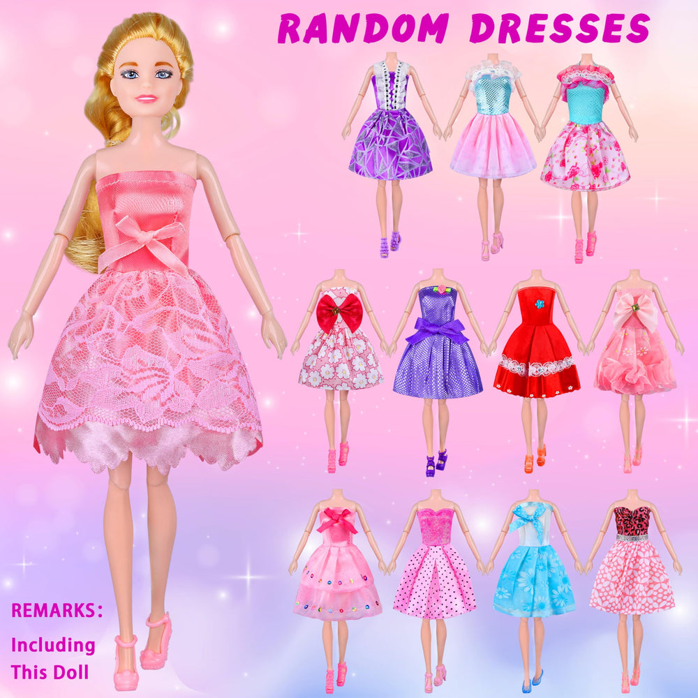 MINIFUN Velcro-dress outfits for quick, mess-free styling.