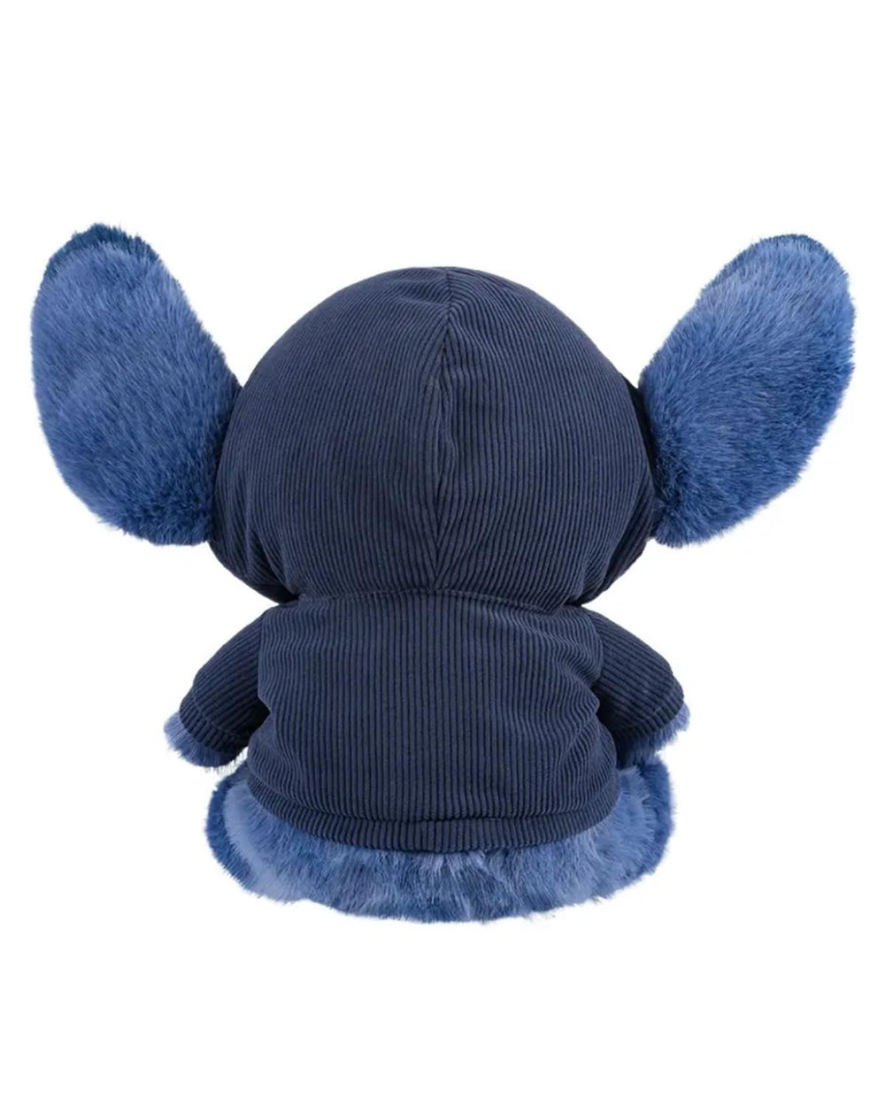 MINISO Disney Lilo and Stitch plush face close-up, showcasing hand-embroidered nose detail.