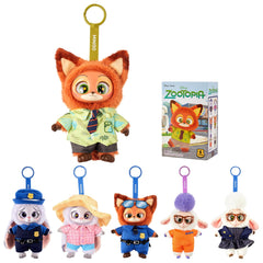 MINISO Disney Zootopia soft vinyl plush box for display and gifting