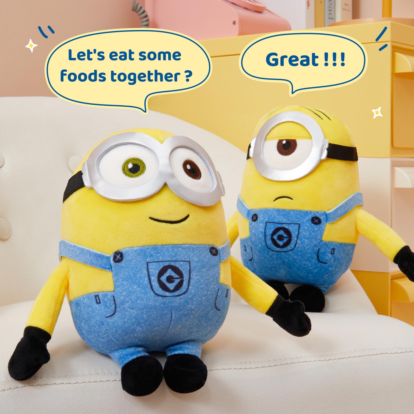 MINISO travel ready plush ideal for car rides and sleepovers