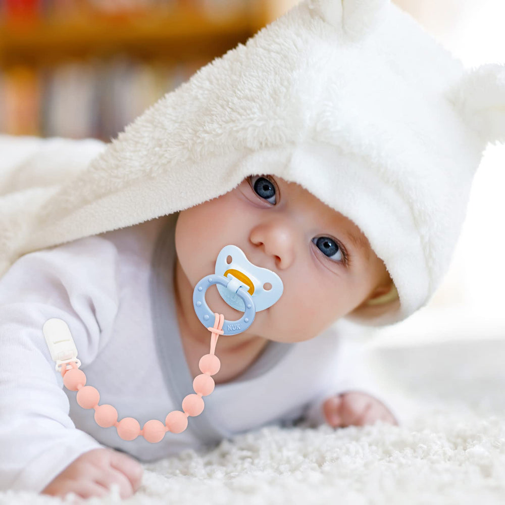 MINMUNJIU pacifier clip is dishwasher-safe for simple cleaning.