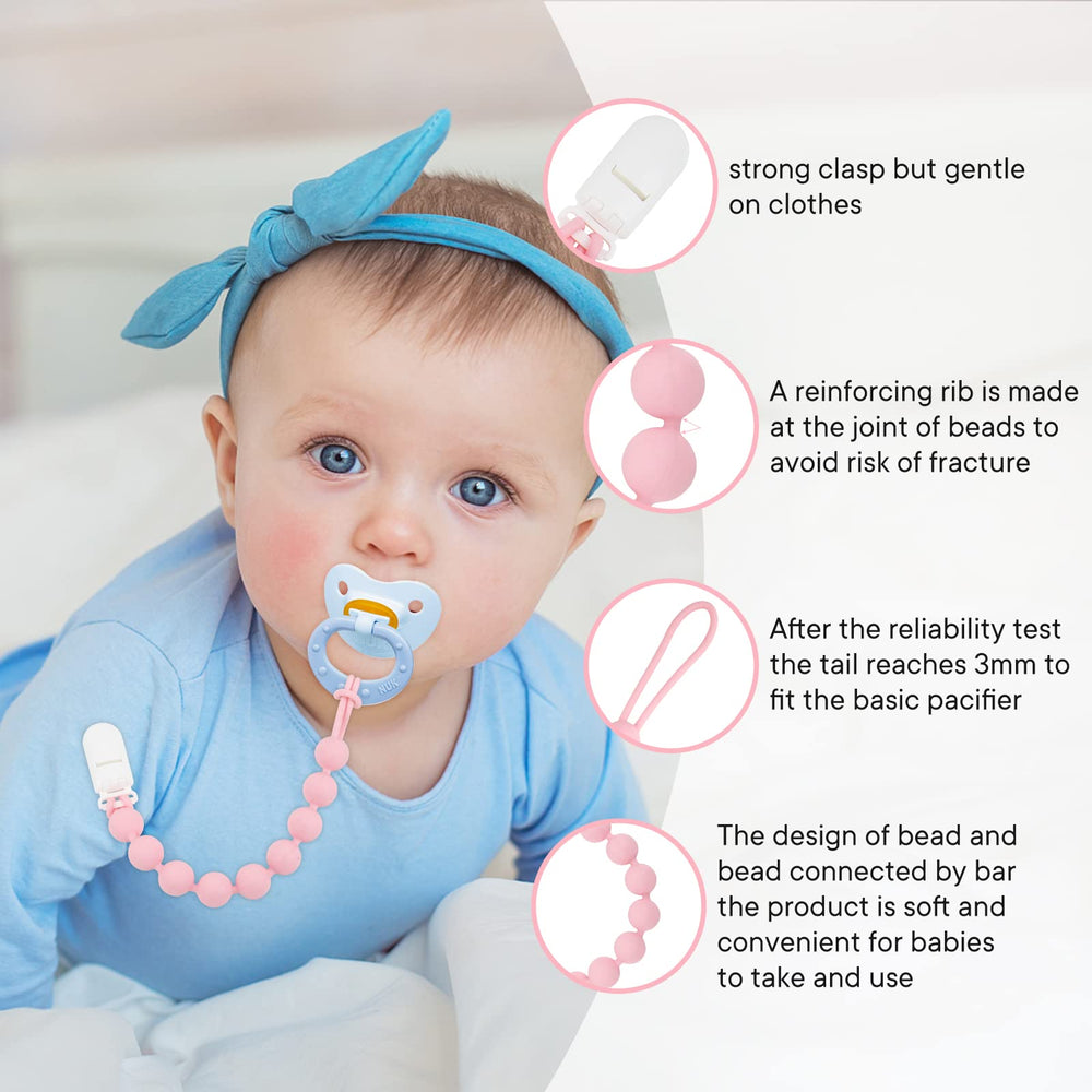 MINMUNJIU silicone holder with ball design ideal for teething.