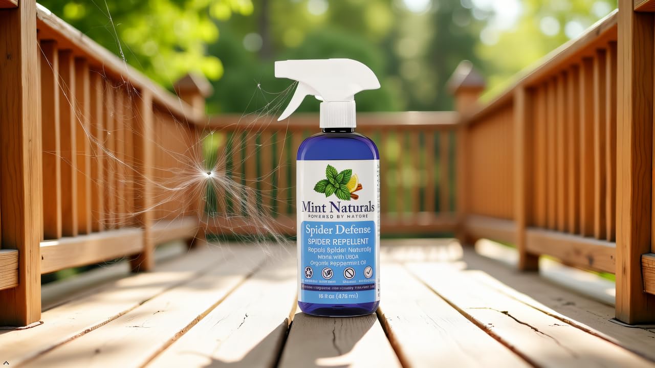 Surface-safe spray on wood, tile, and vinyl by Mint Naturals