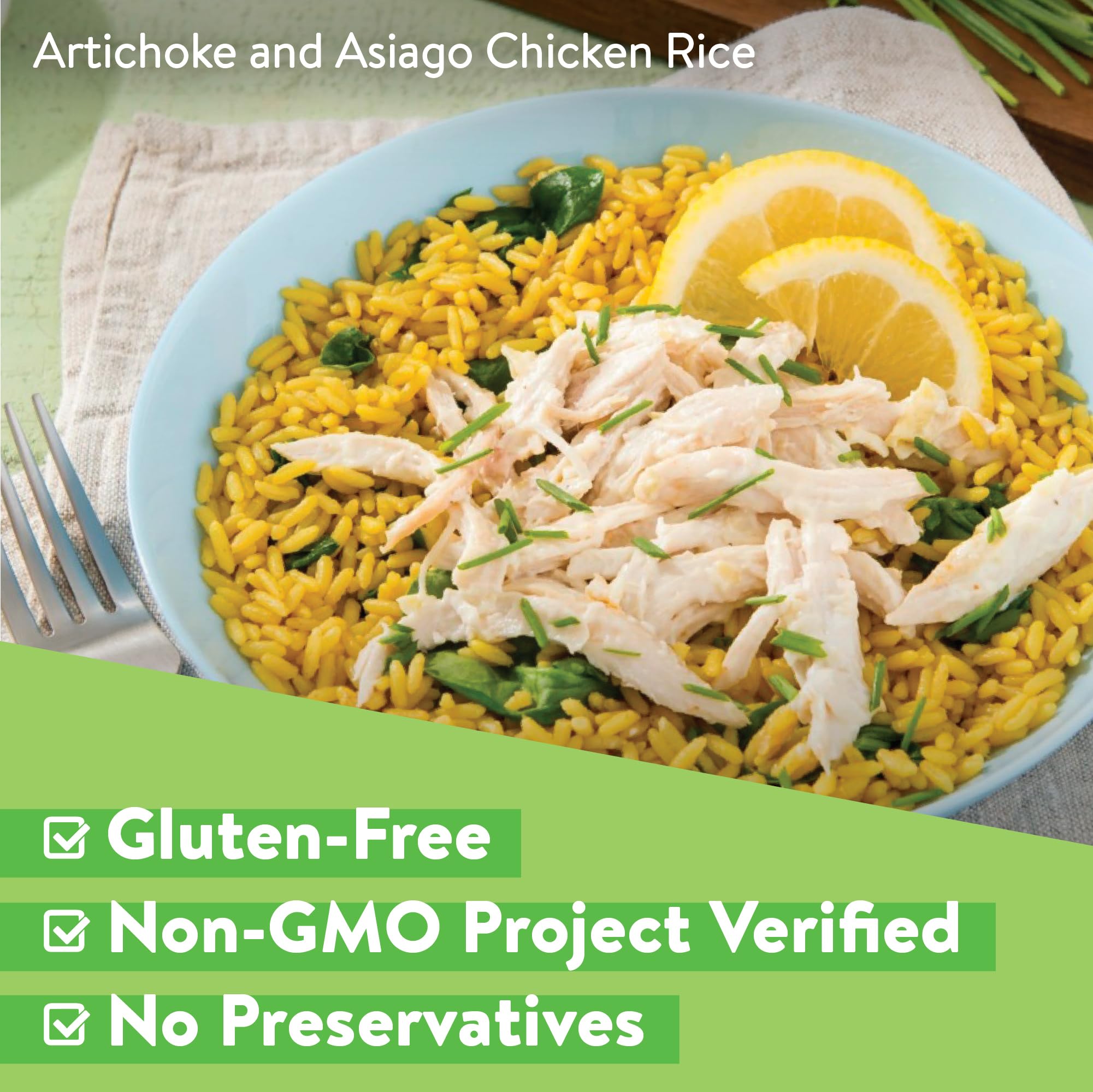 Minute chicken-flavored rice with carrot and onion, a tasty side.
