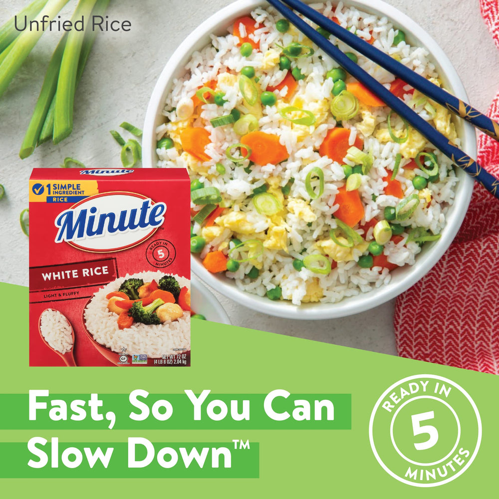 Minute Instant White Rice mango sticky rice invites dessert creativity.