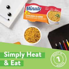 Minute Ready-to-Serve rice cup on the go for busy days.