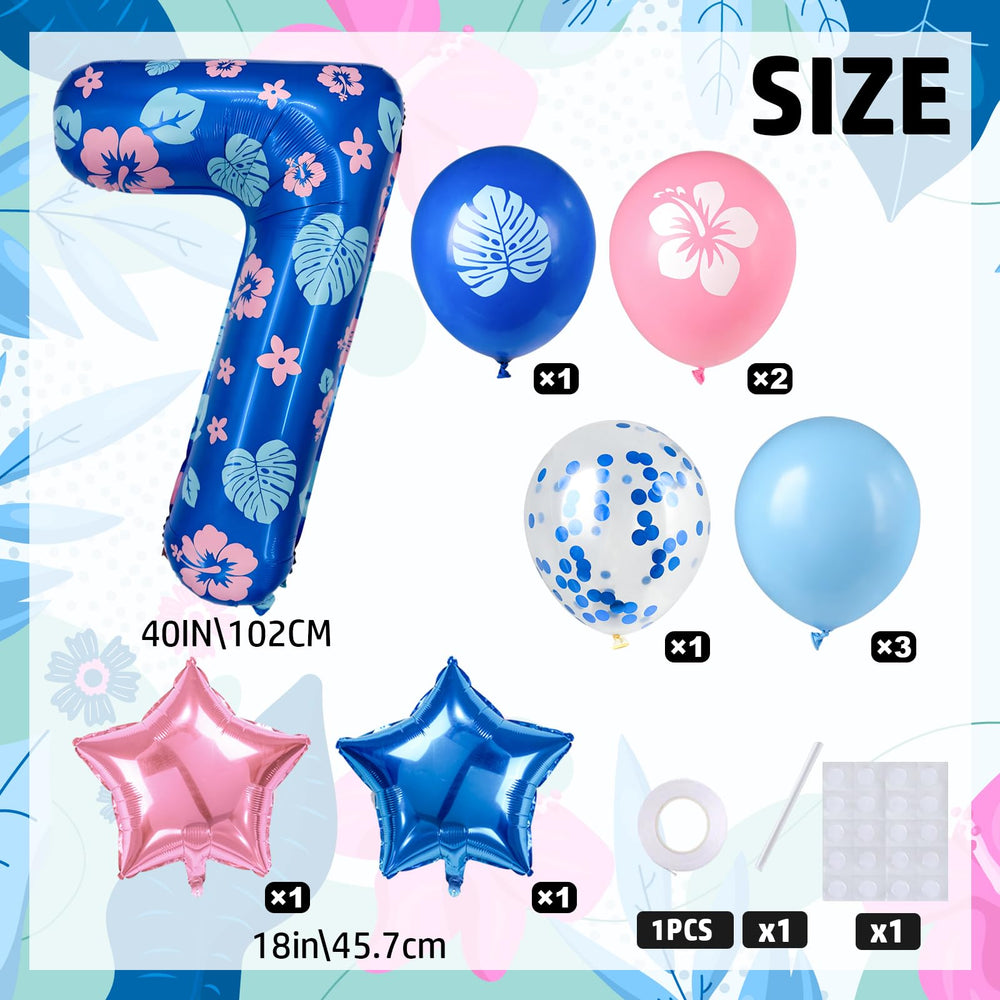 Minyu pink hibiscus latex balloon adds vibrant tropical accents for celebrations