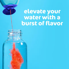 Mio bottle in gym bag ready for a quick flavorful sip