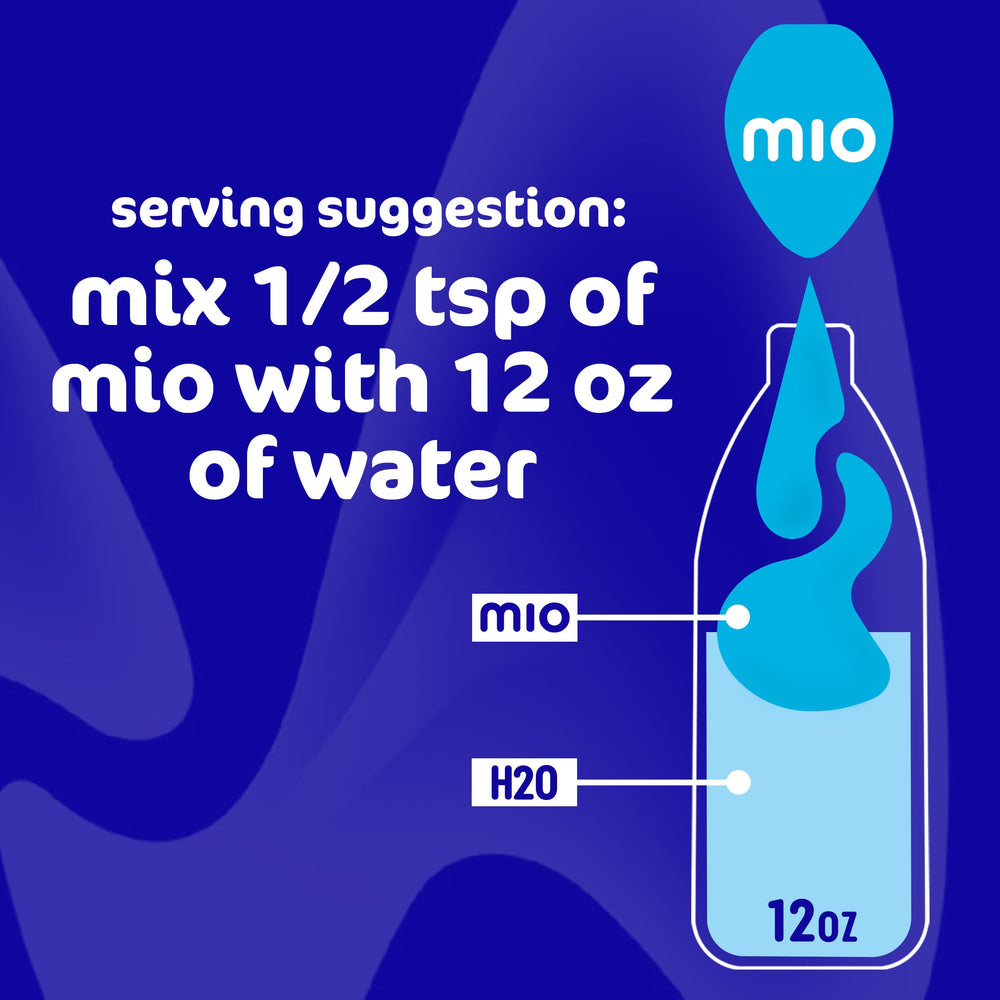 Bright orange-tangerine aroma from Mio flavor