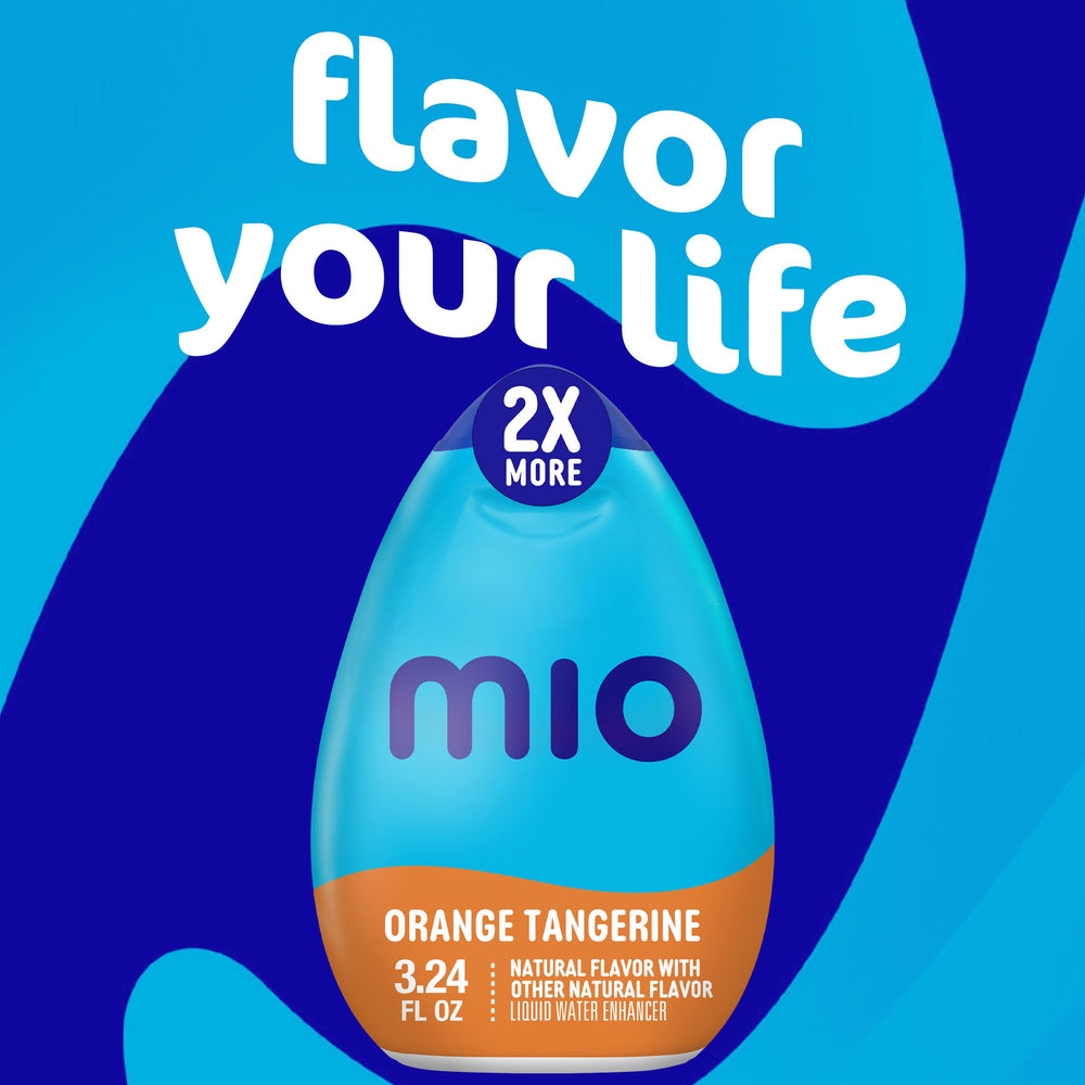Compact Mio bottle in a glove box for quick hydration