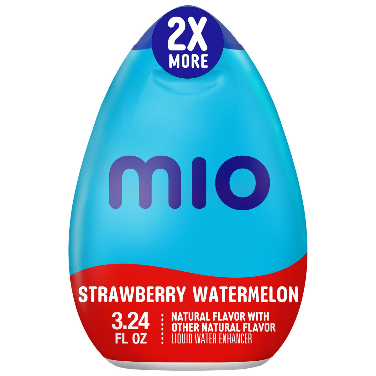 Mio Strawberry Watermelon liquid water enhancer bottle pour for on-the-go hydration