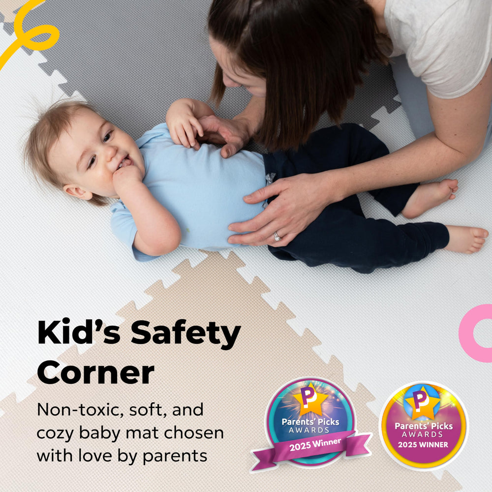 MioTetto waterproof surface keeps playtime clean and easy to wipe.