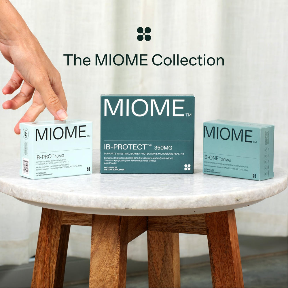 MIOME IB-ONE lifestyle image suggesting daily routine benefits