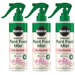Miracle-Gro Orchid Mist bottle front ready to feed indoor orchids