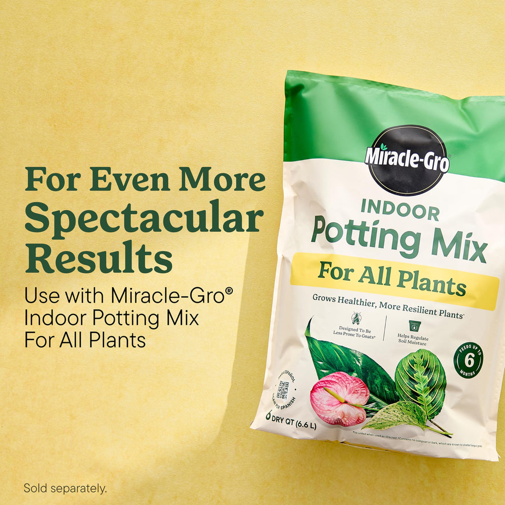 All-plants usage with Miracle-Gro Indoor Plant Food Spikes across indoor plants