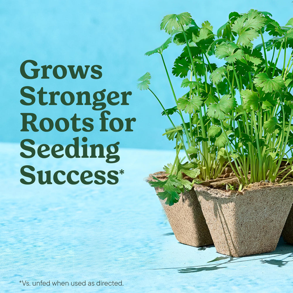 Miracle-Gro lightweight potting mix for seed germination is easy to handle