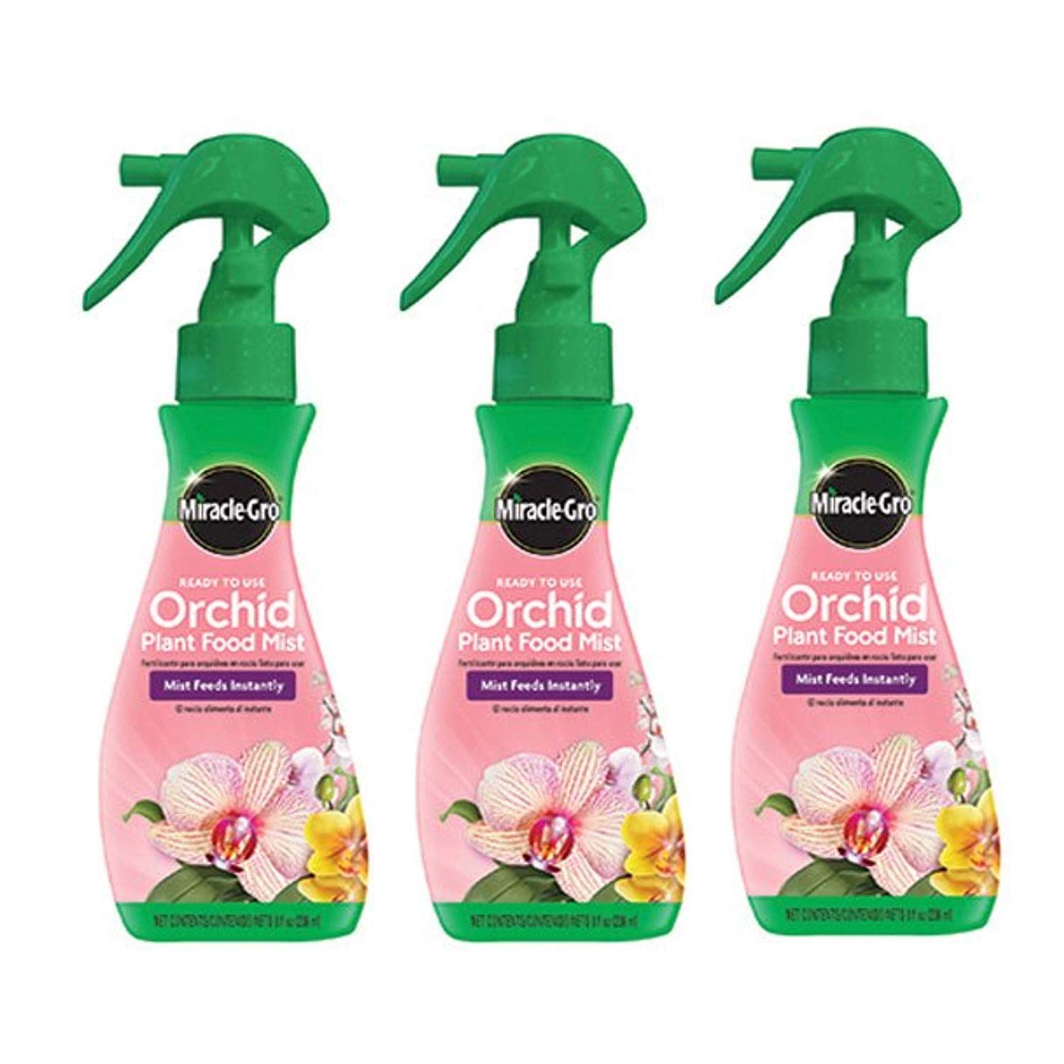Miracle-Gro Orchid Food Mist bottle for weekly nourishment of your orchids