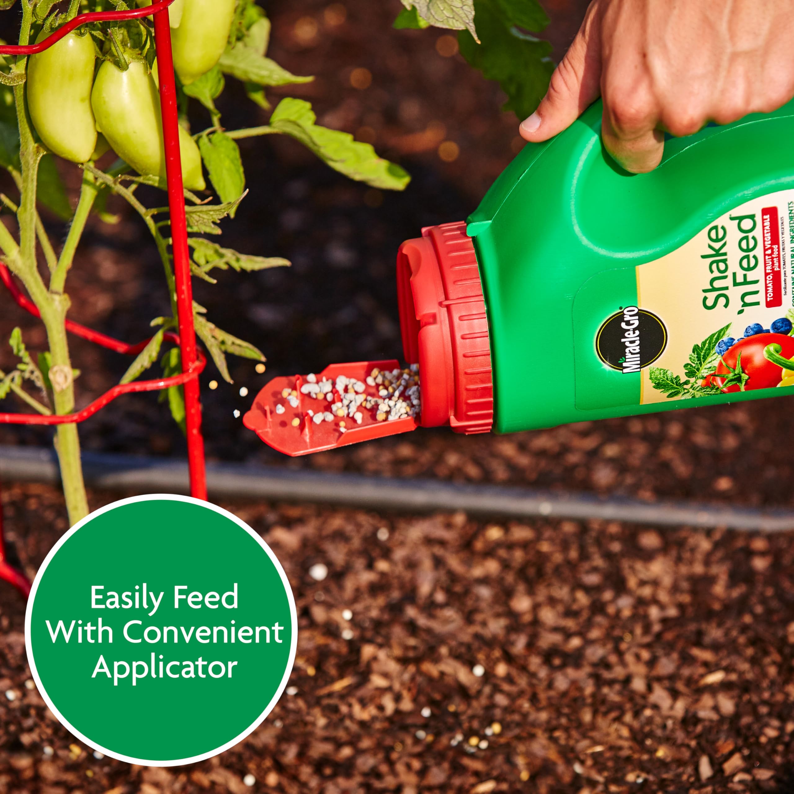 Reapply every 3 months for a season-long garden
