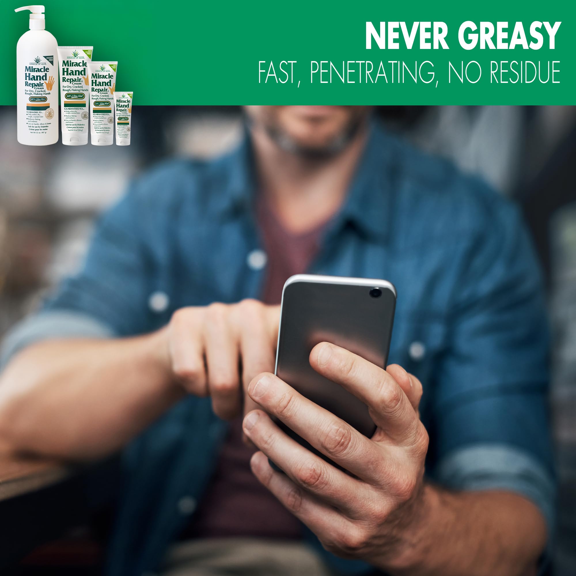 Miracle of Aloe soft scent adds a refreshing touch during use.