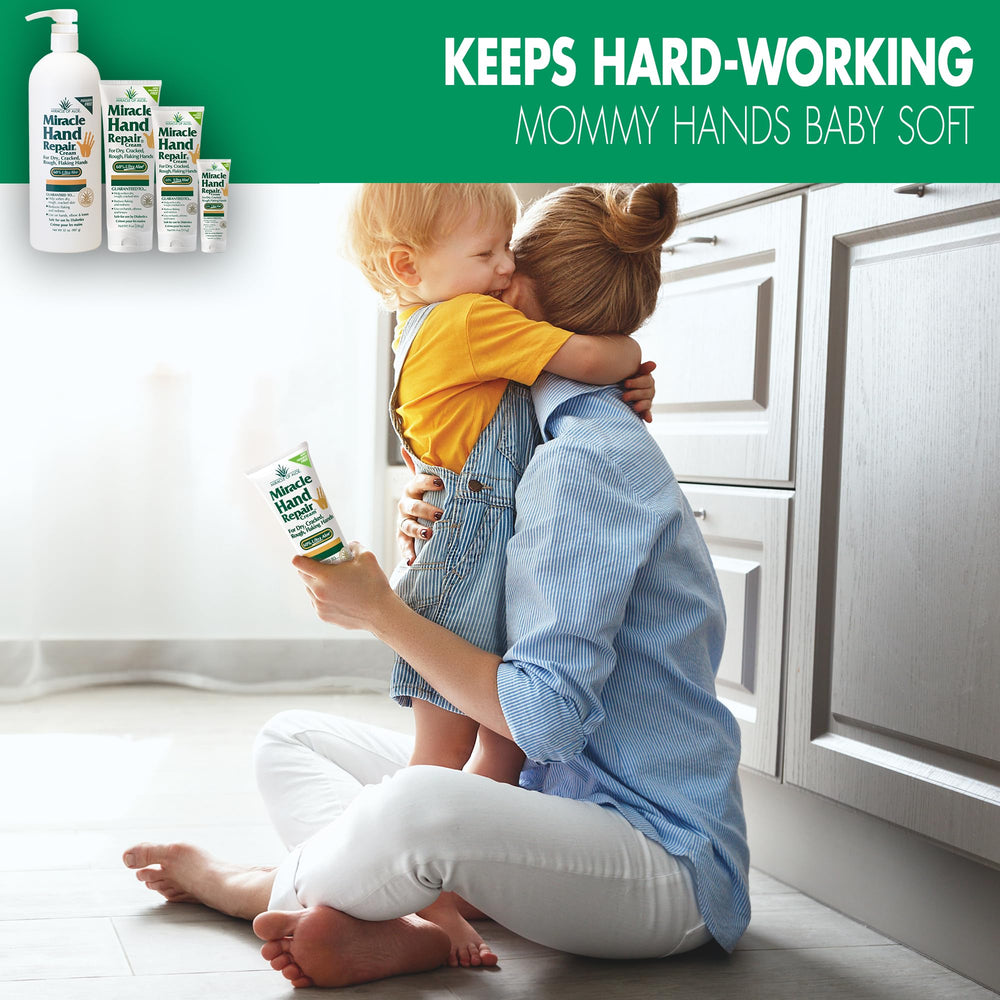 Miracle of Aloe fast-absorbing formula delivers non-greasy moisture after washing.