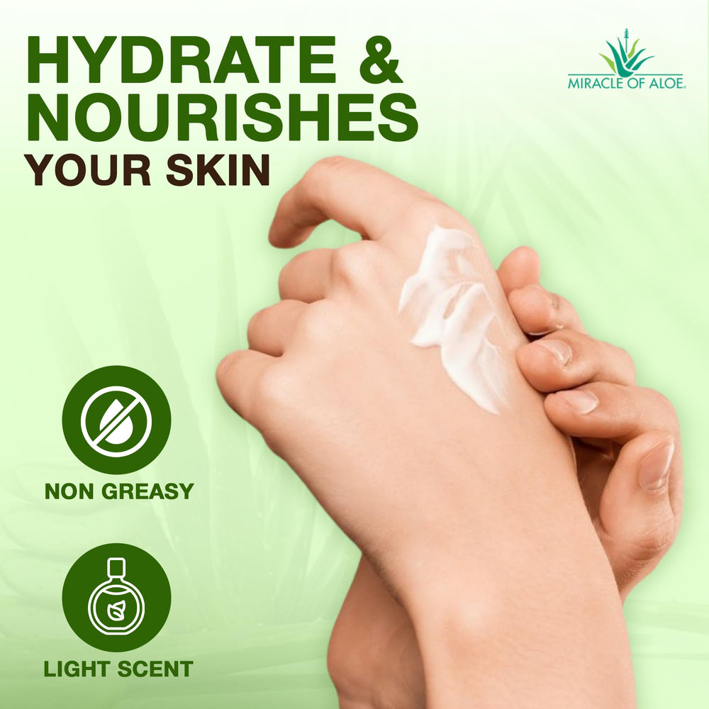 Compact Miracle Hand Repair Cream on dry hands for quick relief
