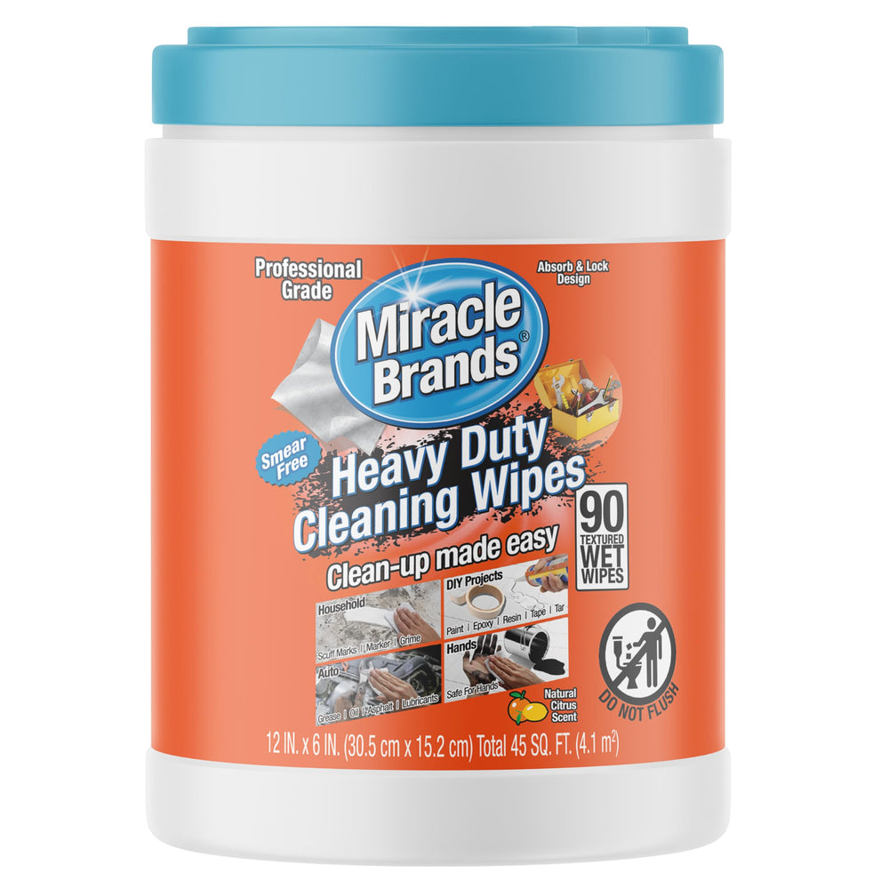 MiracleWipes Heavy Duty Cleaning bottle pour for quick, powerful mess cleanup