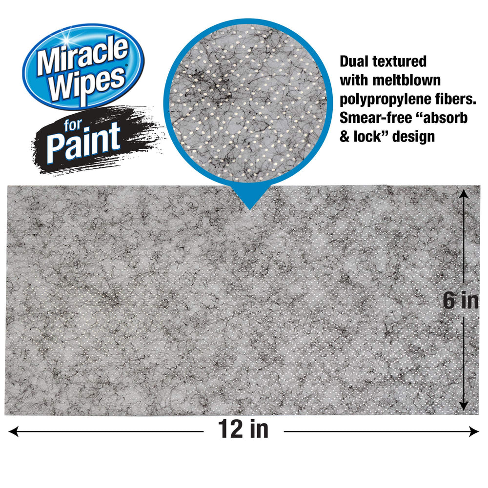MiracleWipes trusted by professional painters for on-site cleanup.