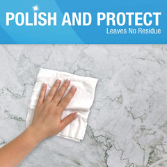MiracleWipes tile-cleaning-motion delivers a clean, non-streak finish on bathroom surfaces