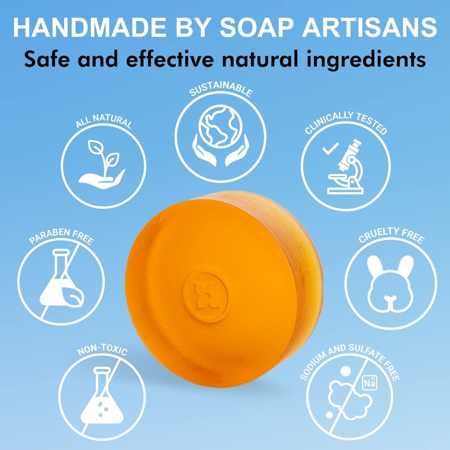 Mirai Persimmon Soap Bar for year-round use, long-lasting freshness.