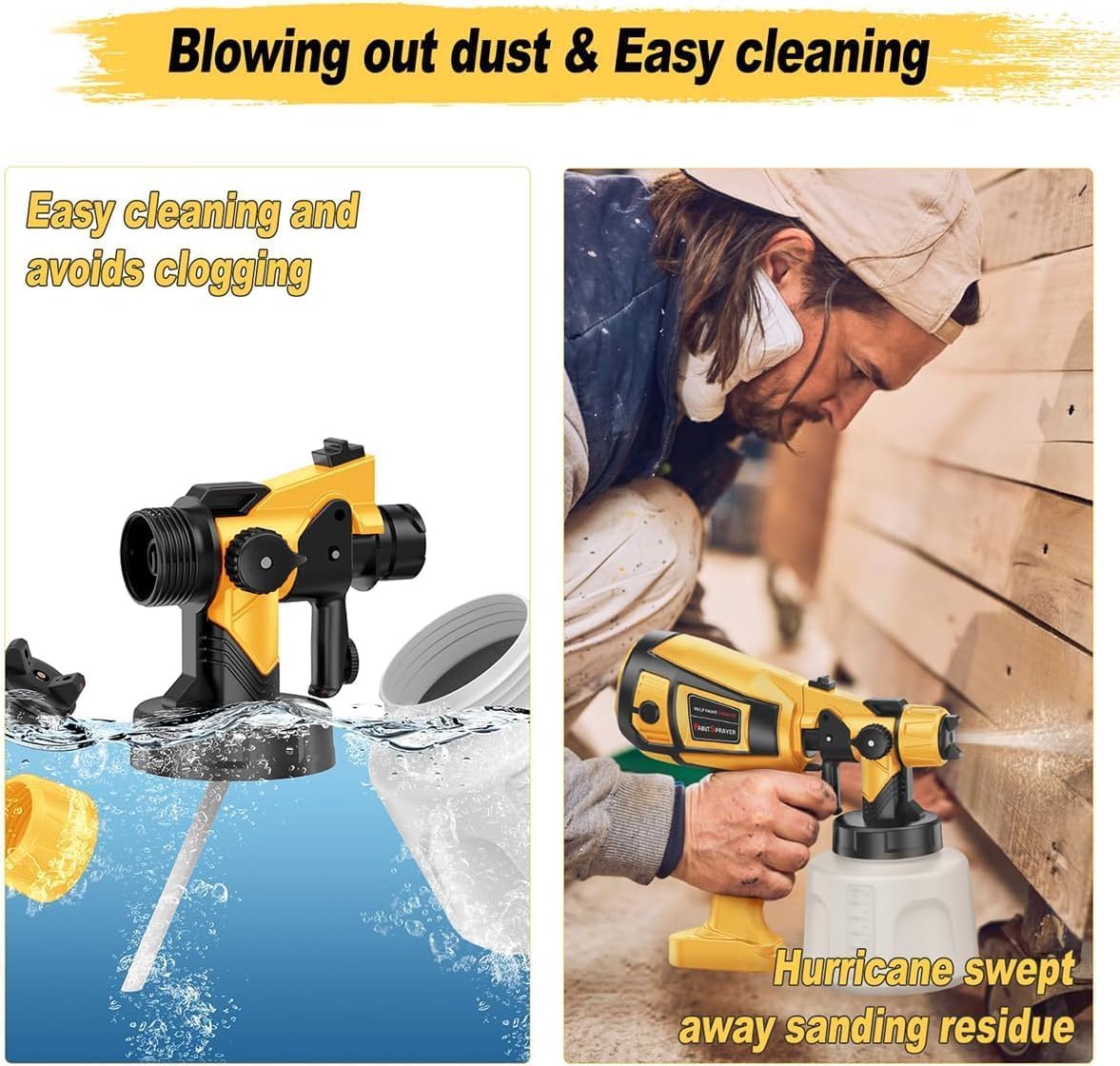MirrorZone brass nozzles provide smooth flow across thin to heavy paints