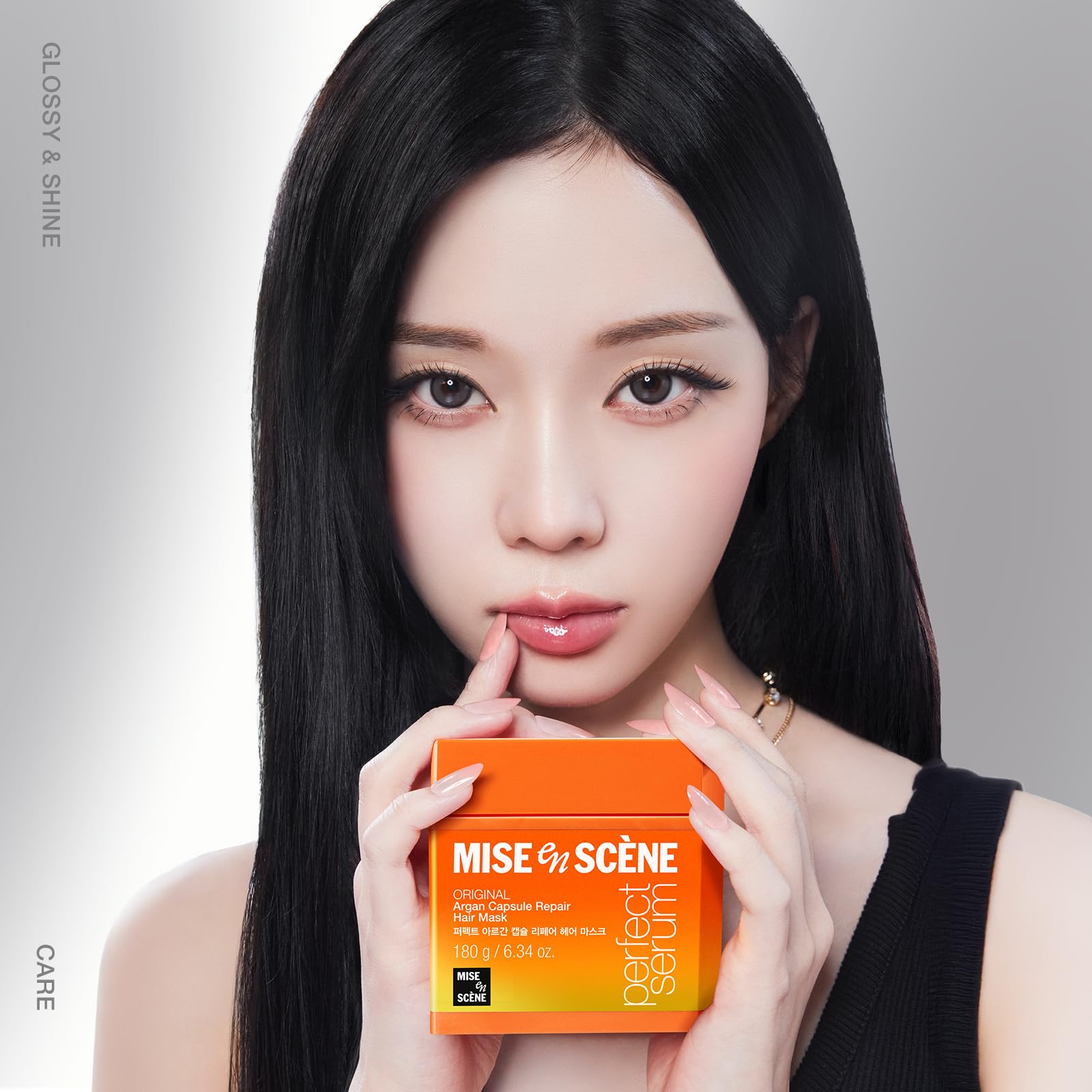 Mise En Scene porosity improvement view with argan capsules