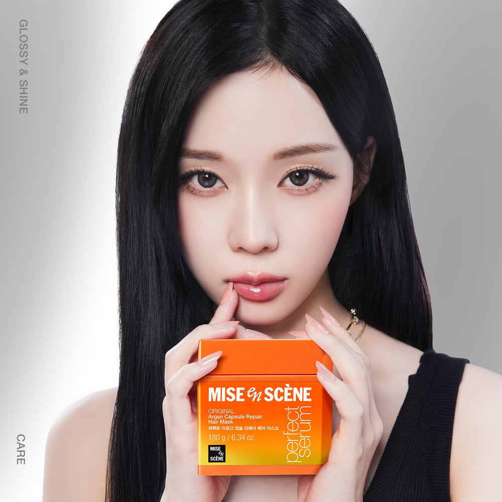 Mise En Scene porosity improvement view with argan capsules