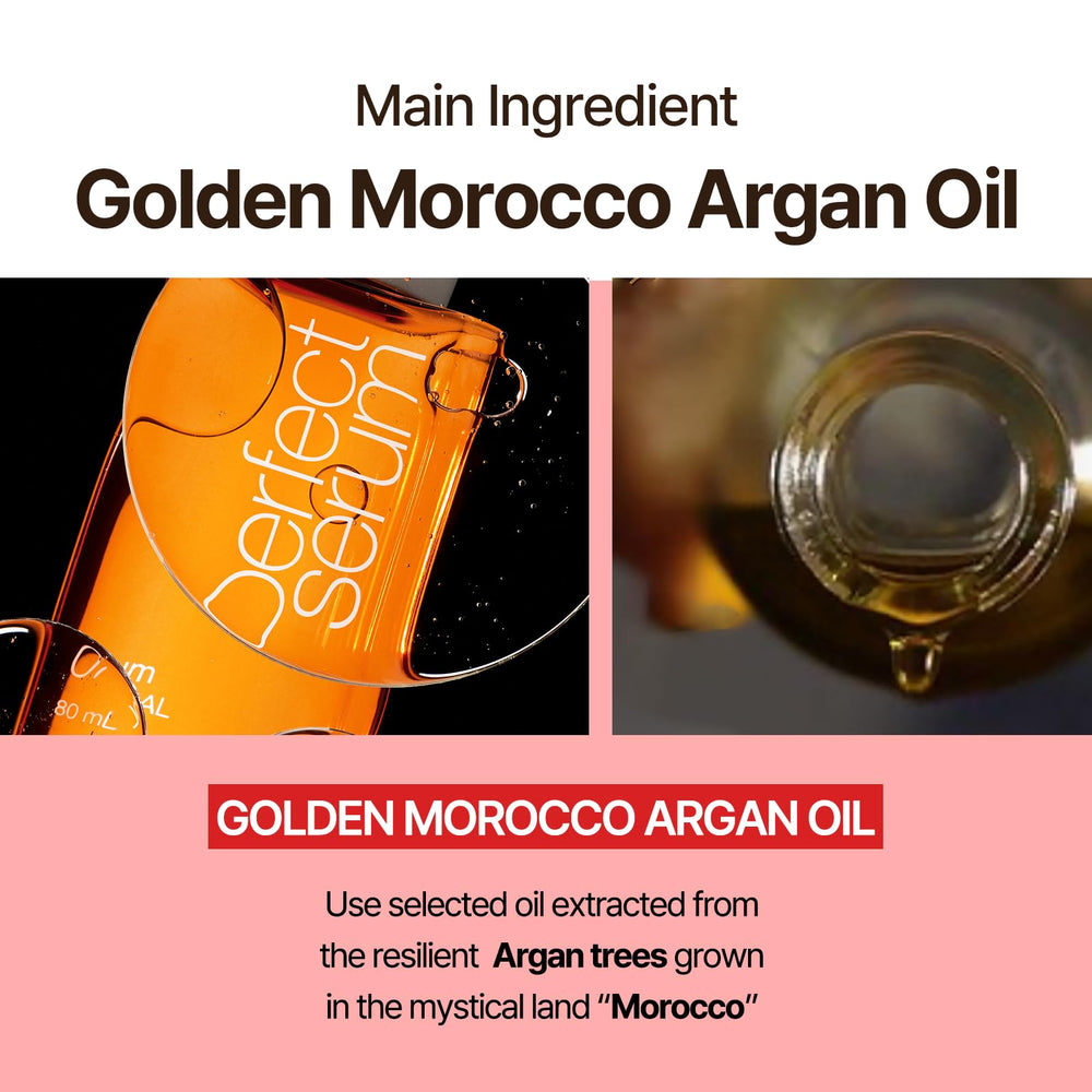 Mise En Scene argan oil icon, natural nutrition for hair.