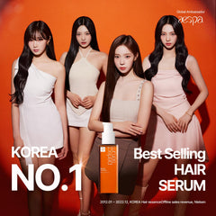 Mise En Scene Perfect Serum Original drop close-up showing lightweight protection