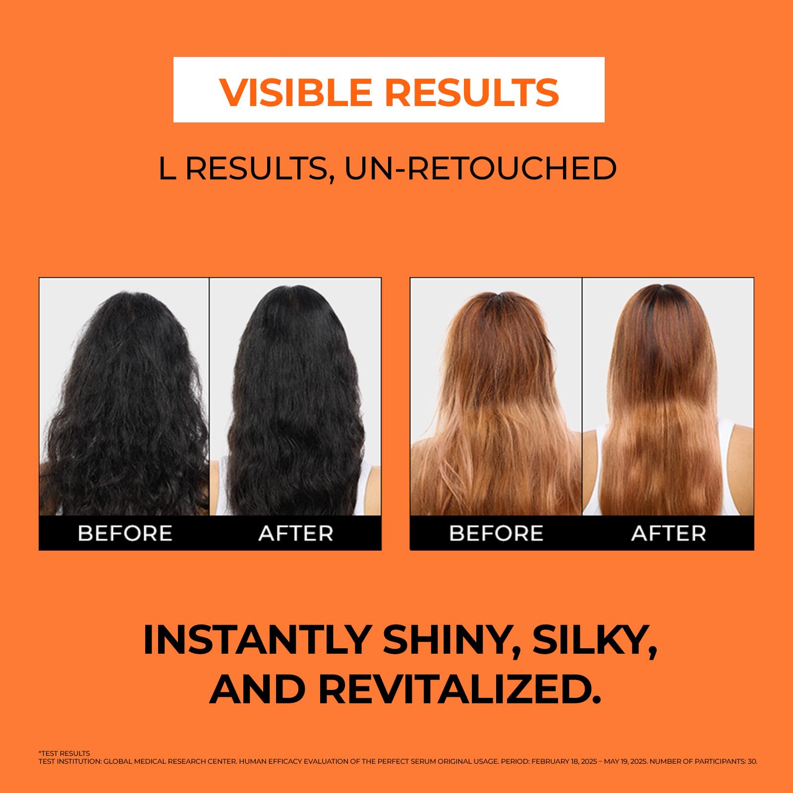 Mise En Scene Perfect Serum Original heat-protection coverage supports styled looks.