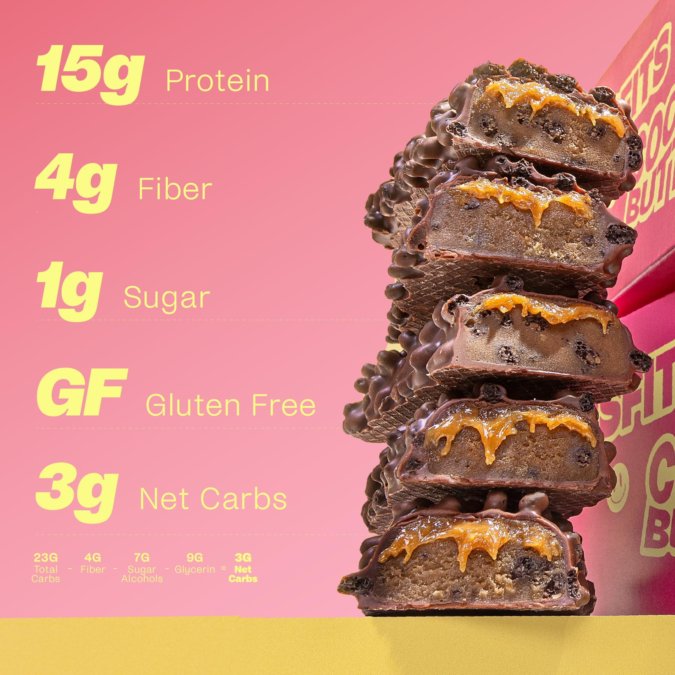 Misfits Speculoos Cookie Butter bar chocolate coating adds creamy vegan indulgence.