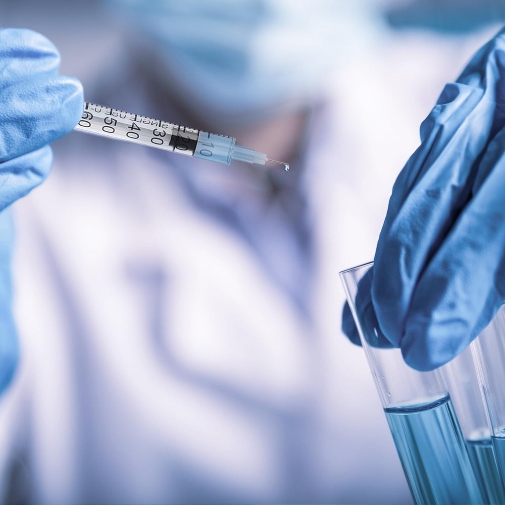 Misisulin 29G needle delivers a fine puncture for careful handling.