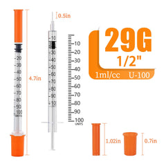 Misisulin syringe with smooth inner wall enables effortless plunger movement.