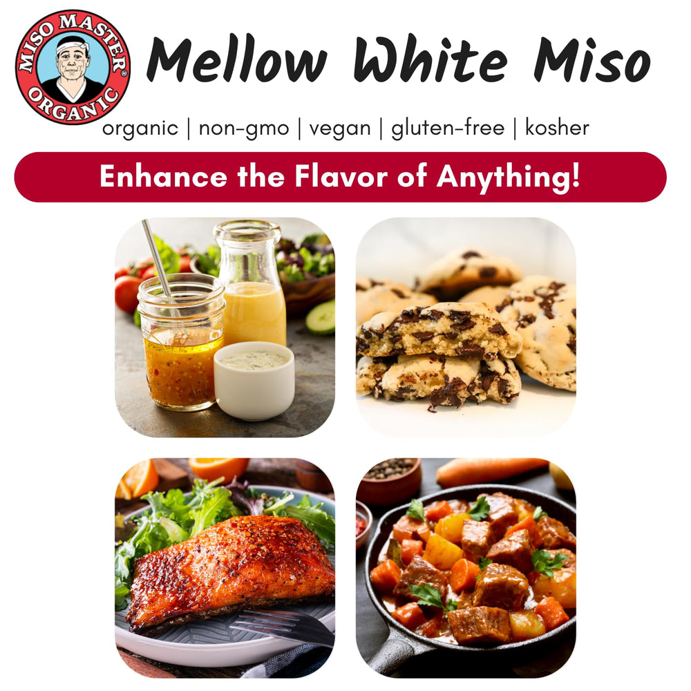 Fermentation process showing 30 days aging for Miso Master Mellow White.