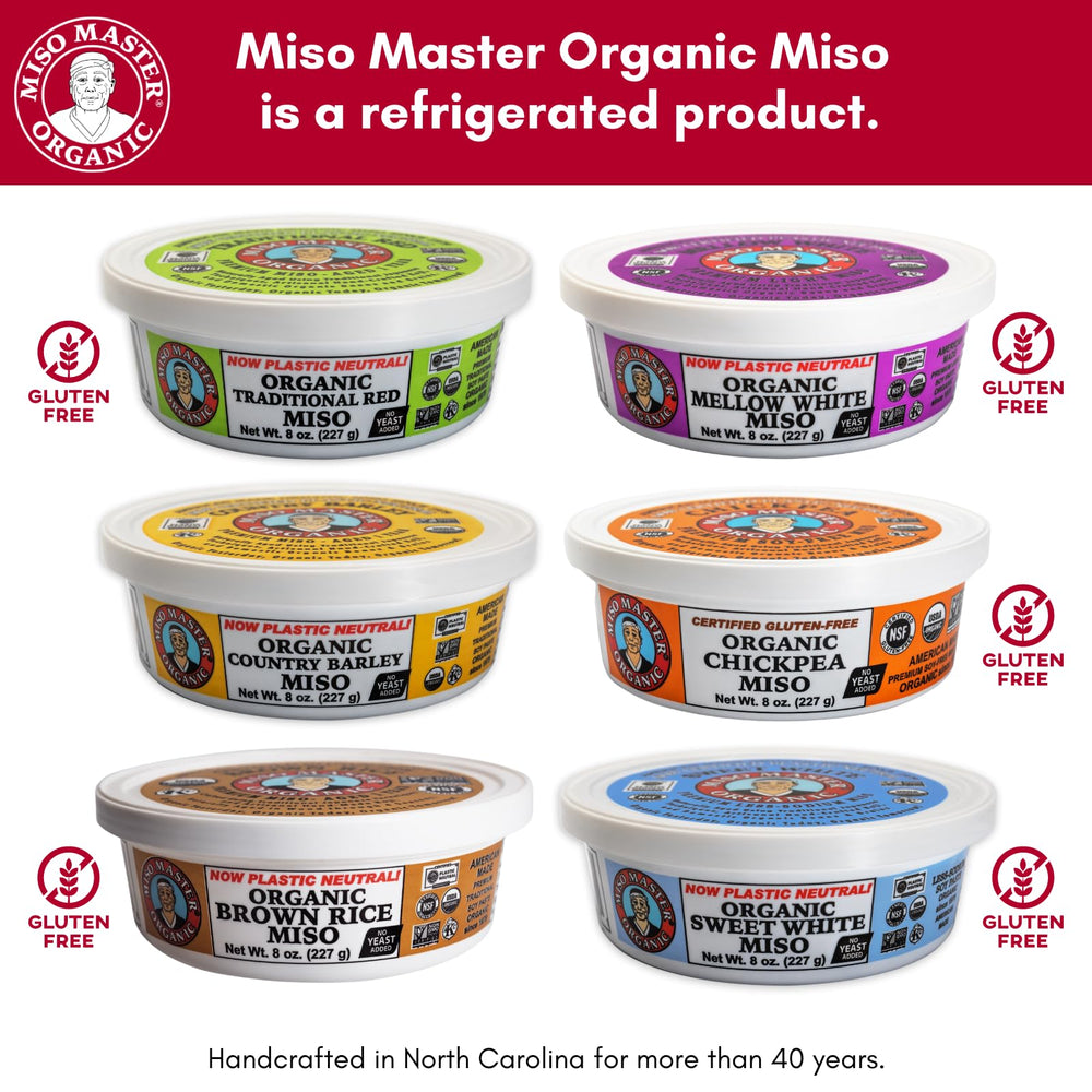 Culinary uses shot featuring soup and glaze with Miso Master.