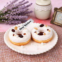 Miss Doozy White Pearl Sprinkles 10mm jar creates dramatic accents on desserts
