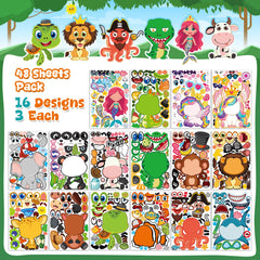 Miss Fantasy ocean stickers waterproof finish for water bottles and art journals.