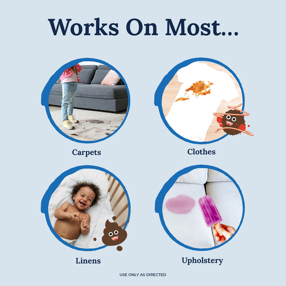 Miss Mouth's fabrics quick spot remover for everyday spills